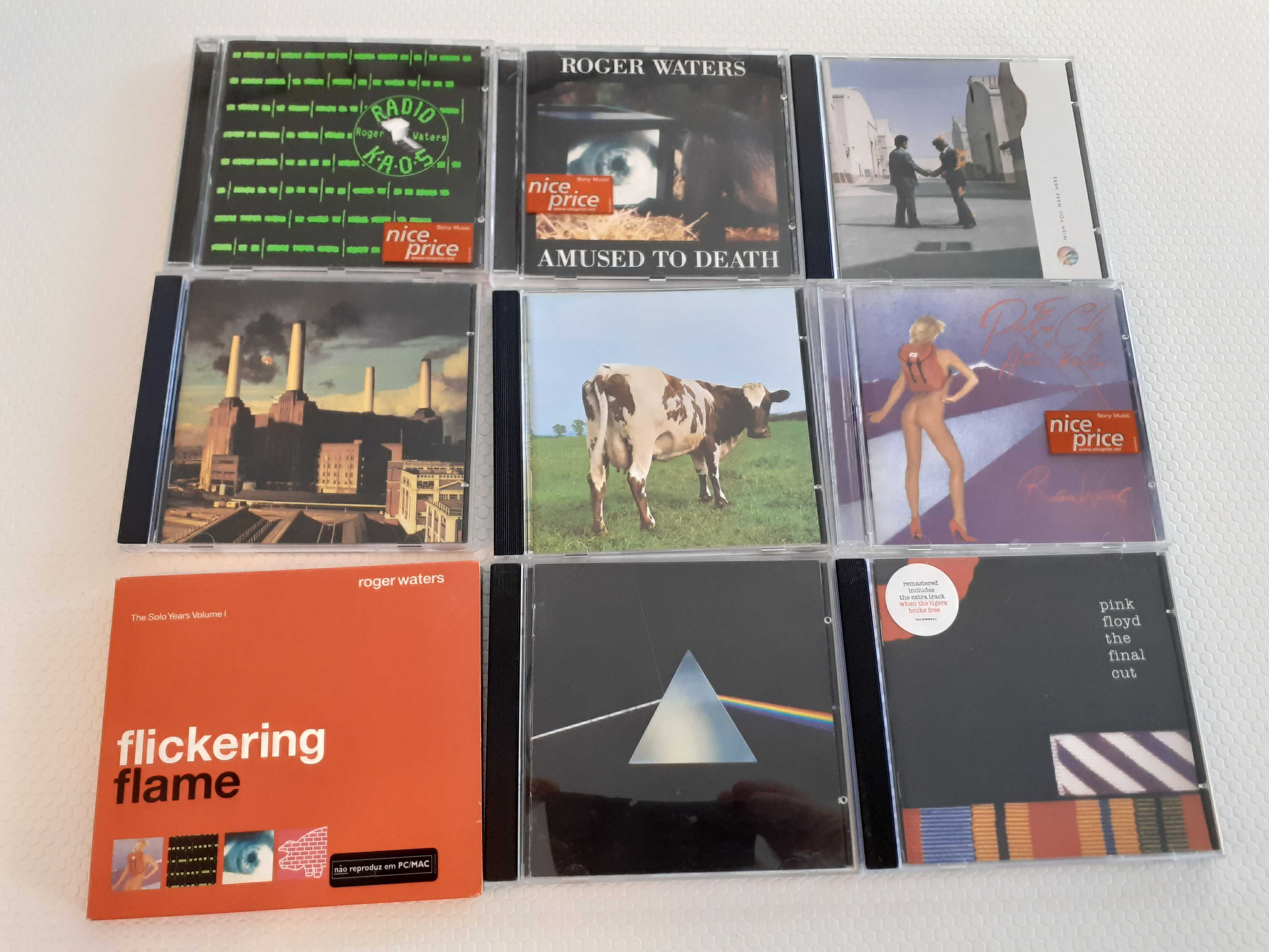 Colecção de CDs de Música Pink Floyd e Roger Waters