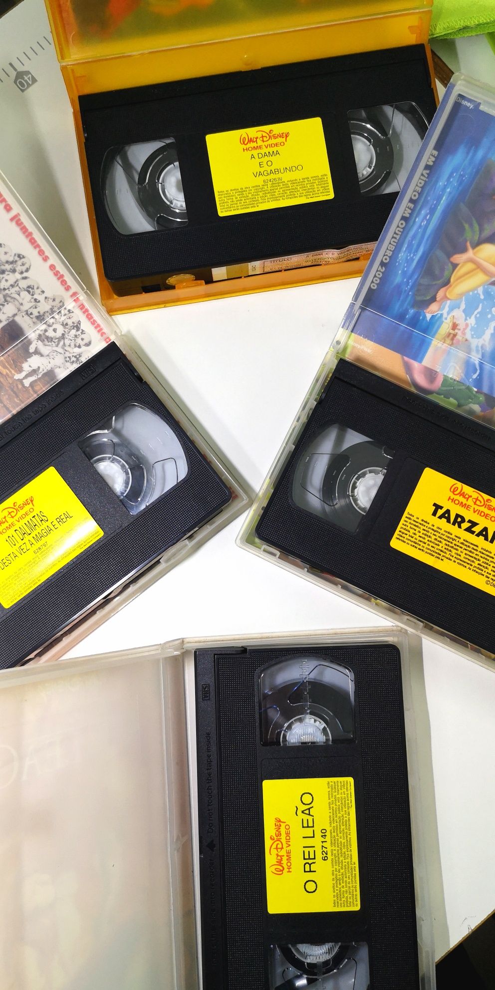 Filmes Disney em Cassetes - Clássicos