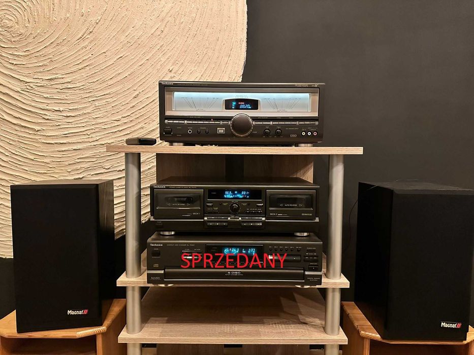 Technics SA-TX50 / RS-TR373 / SL-PD887 / Kolumny Magnat / Stolik