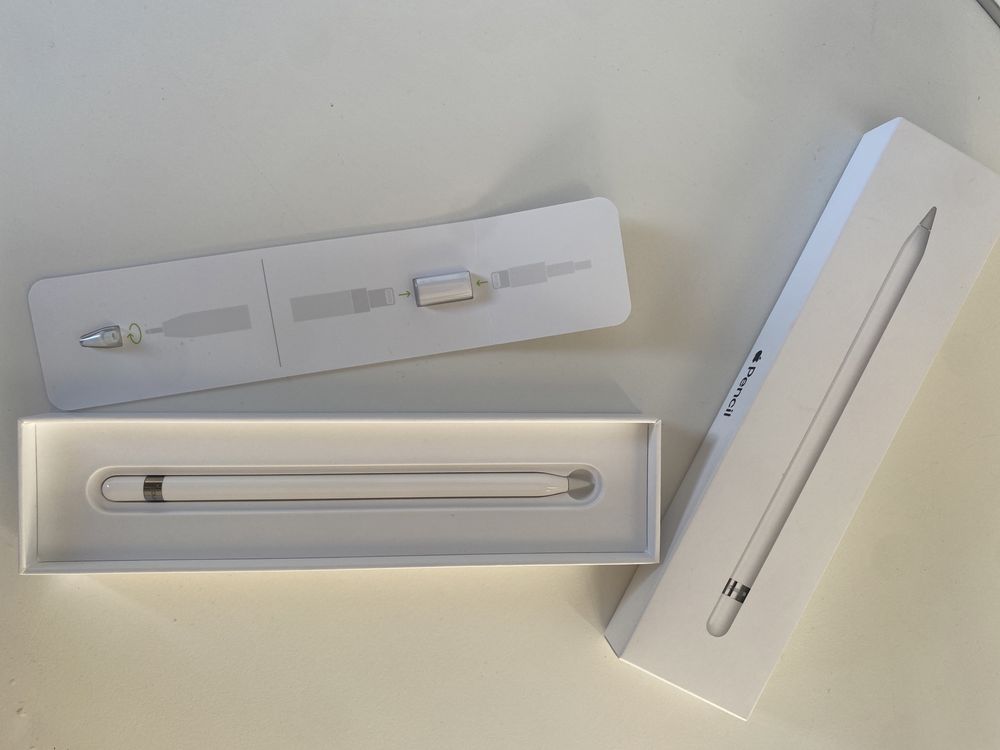 apple pencil praktycznie nowy, uzywany 1 raz