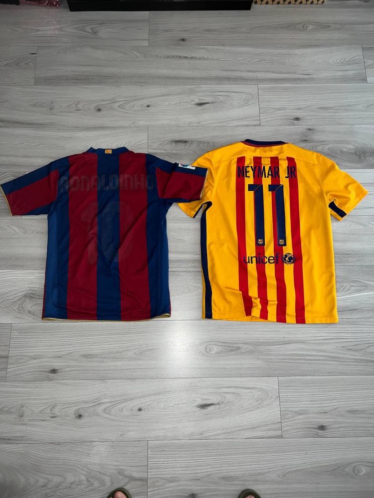 Koszulka piłkaska Nike Barcelona Messi Ronaldinho Neymar Suárez