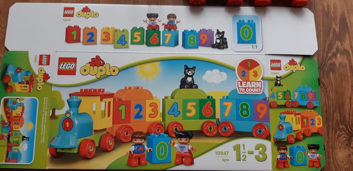 Lego duplo pociąg 10847 wiek 1,5-3