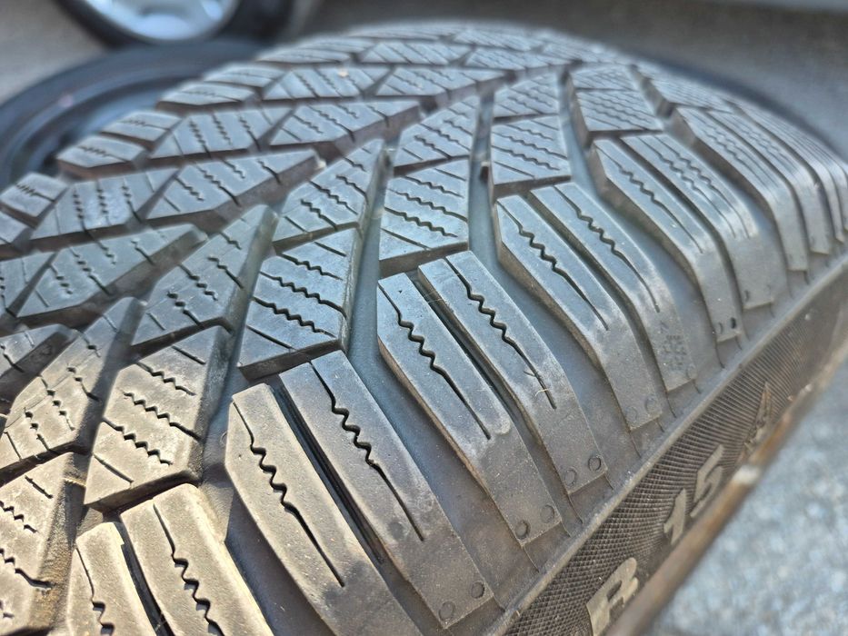 Zimowe koła w cenie felg!! 185/65 R15 Mercedes W124 bogaty bieżnik