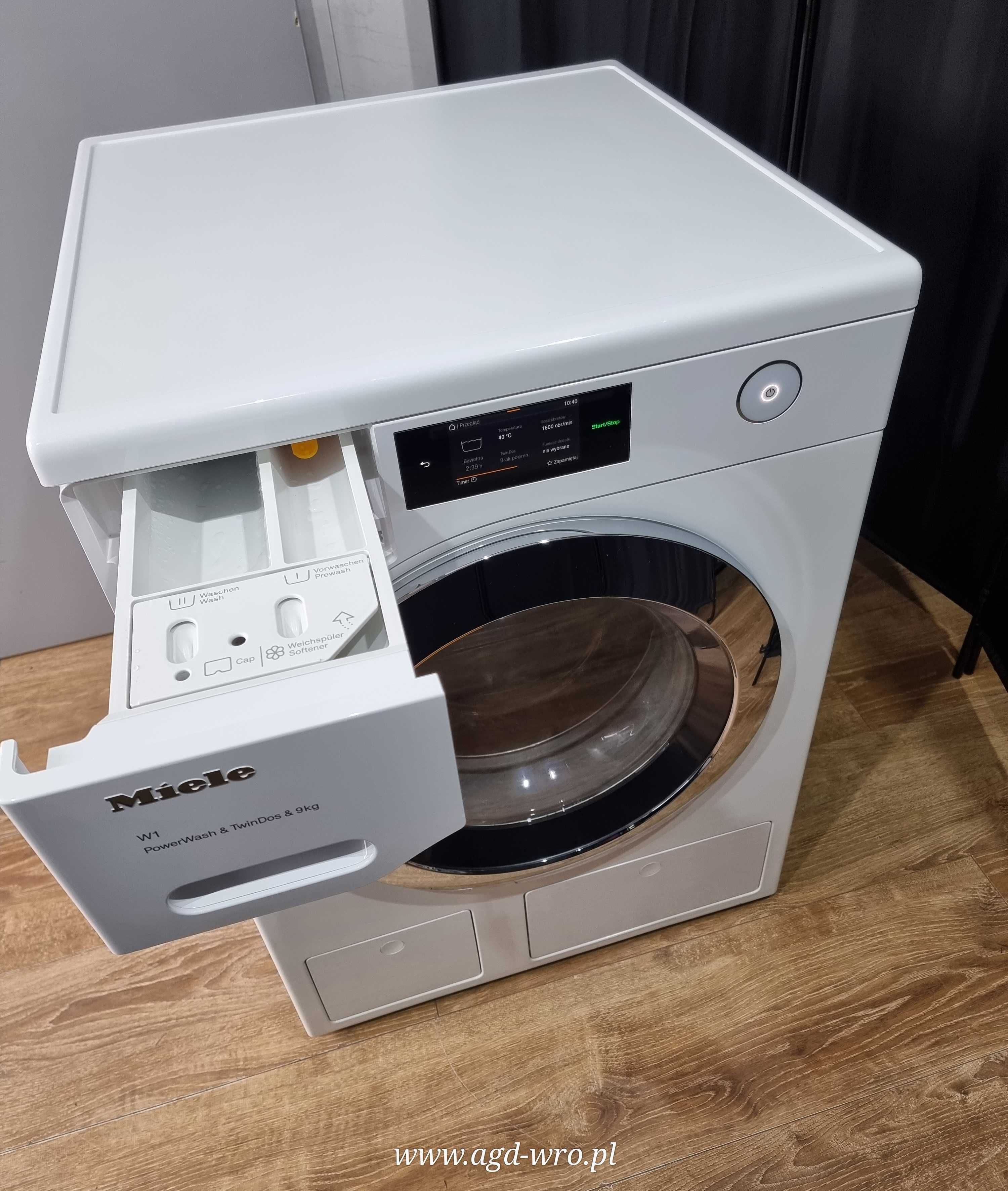 Pralka Miele W1 WCR 860 WPS, 9kg, TwinDos, PowerWash, menu PL, M Touch