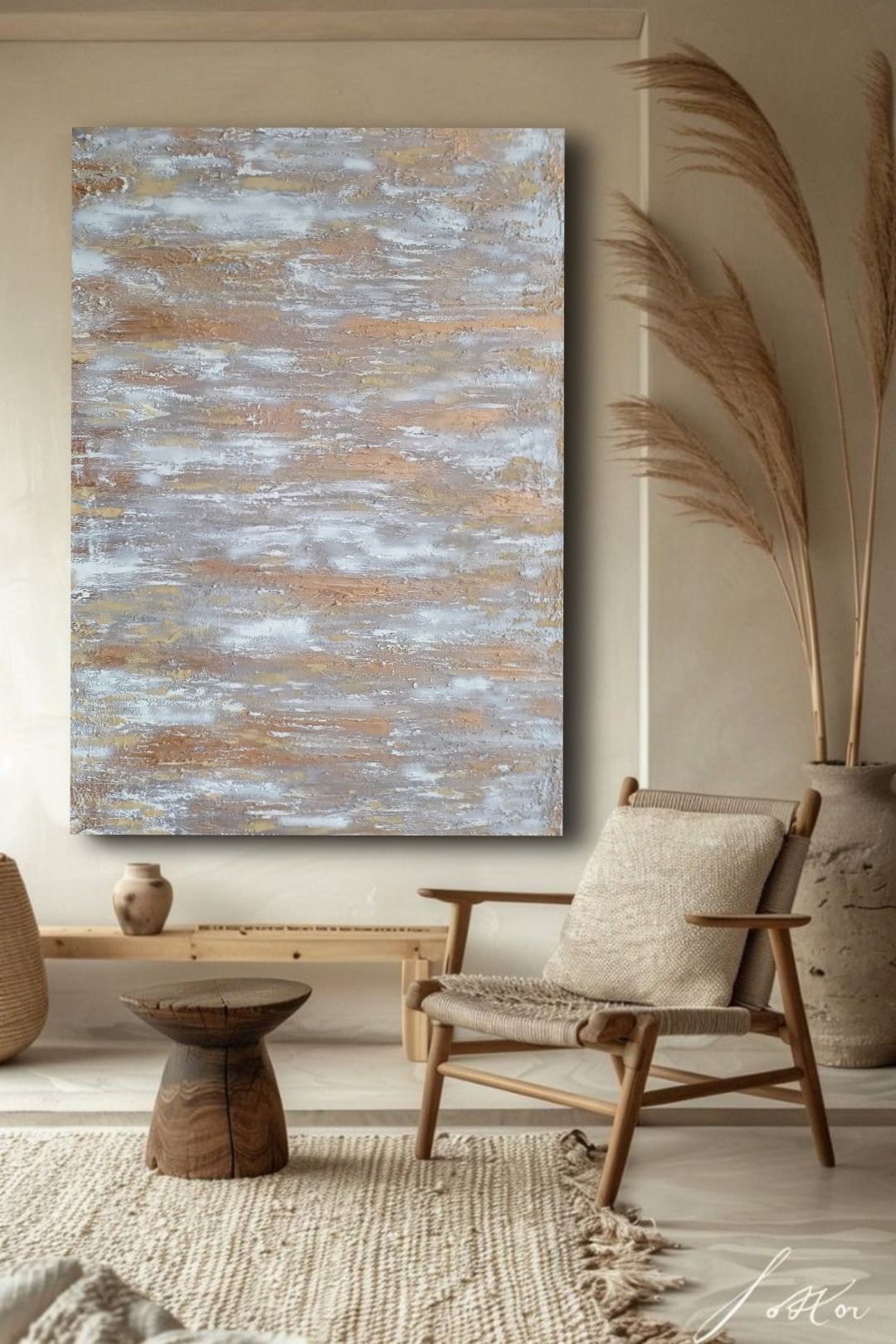 Quadro pintado a mão