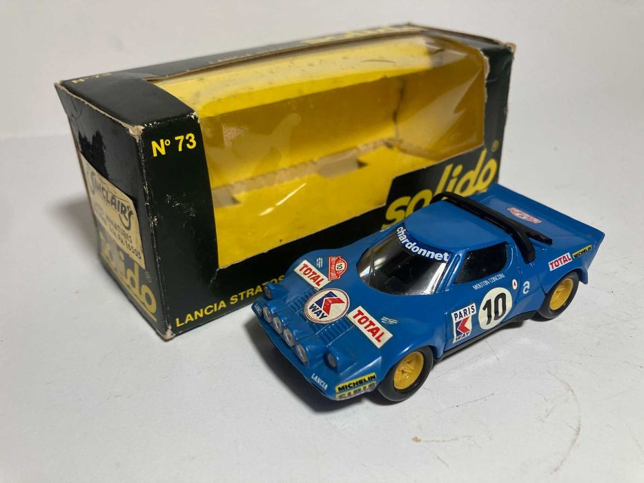 Lancia Stratos HF Rally - Solido  ref 73 – #10 Rallye Monte Carlo 1978
