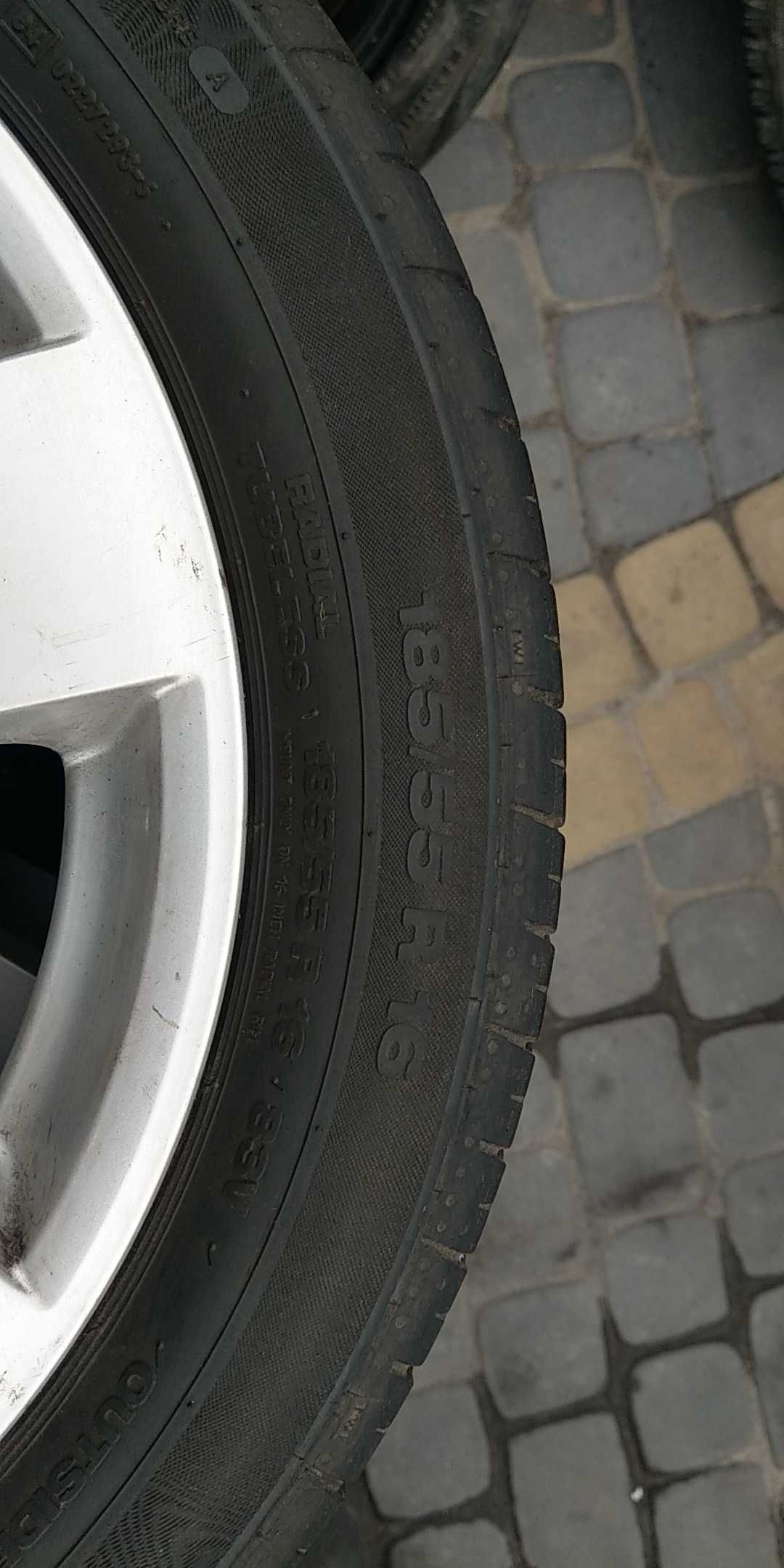 Шини літні Continental 185/55 R16 5mmколеса резина гума бу