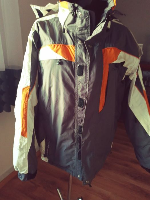 Kurtka zimowa meska M  szaro biala Campus