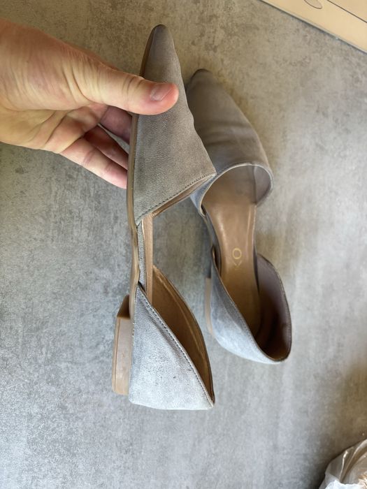 Szare baleriny RYŁKO 37