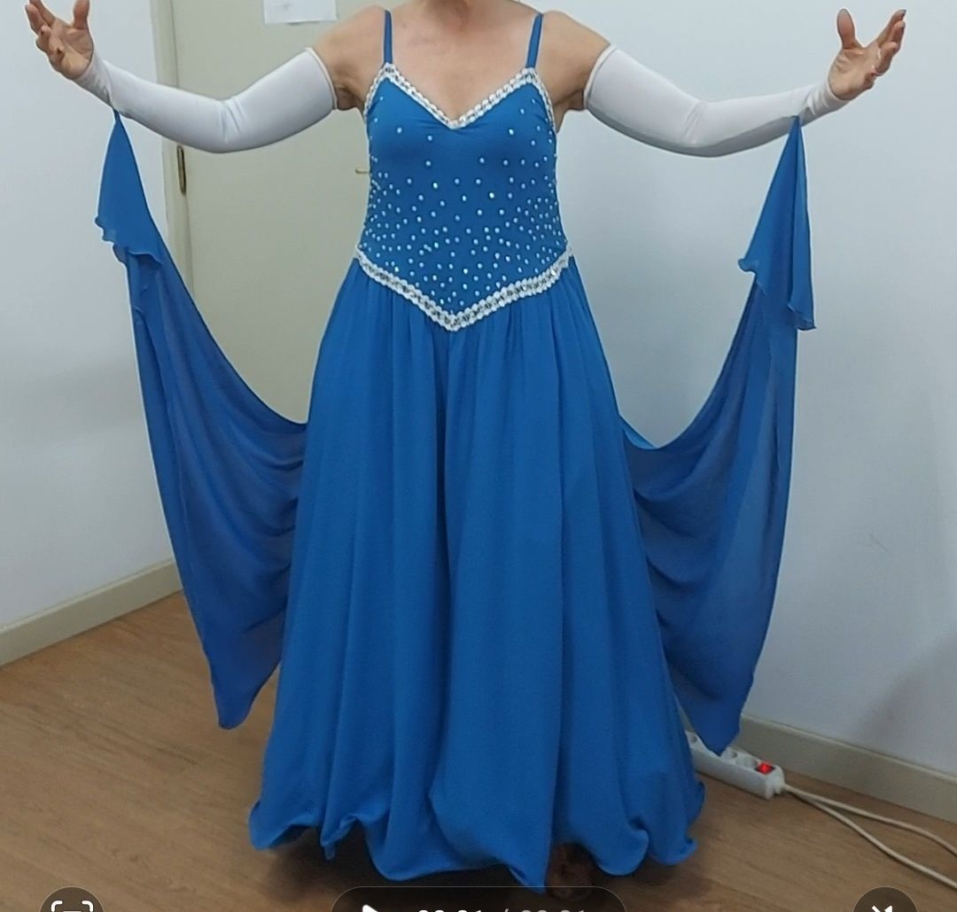Vestido danças  salão