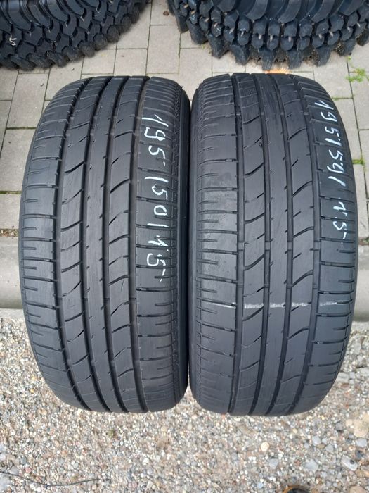 2x Opony Używane Letnie 195/50R15 Bridgestone