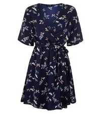 New look сукня з принтом метелики uk 16 р. 50