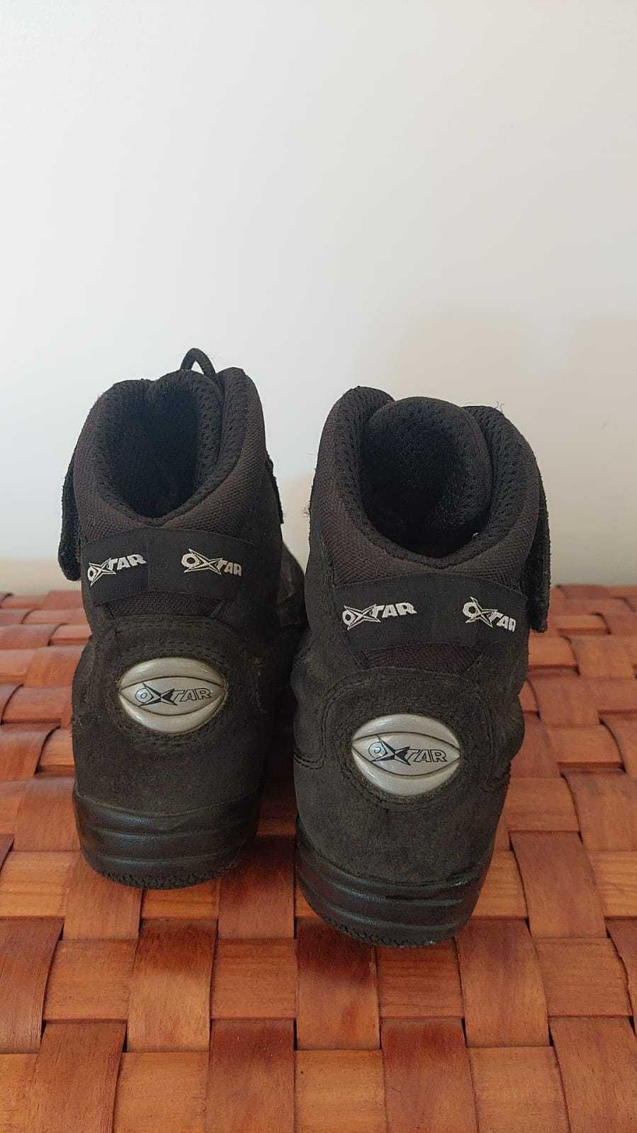 Botas motard, marca Oxtar, impermeáveis, mulher (tam. 37)