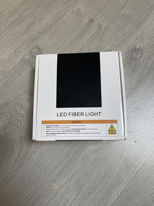 LED FIBER LIGHT como novo