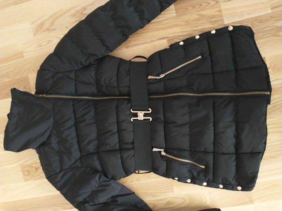 Kurtka czarna zimowa