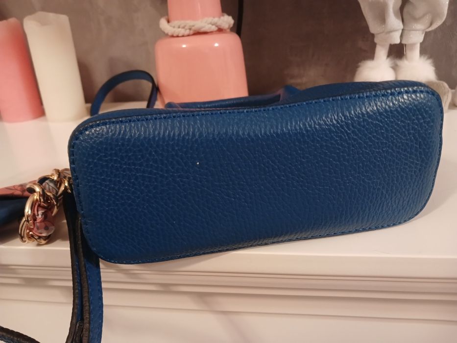 Сумочка міні шкіряна