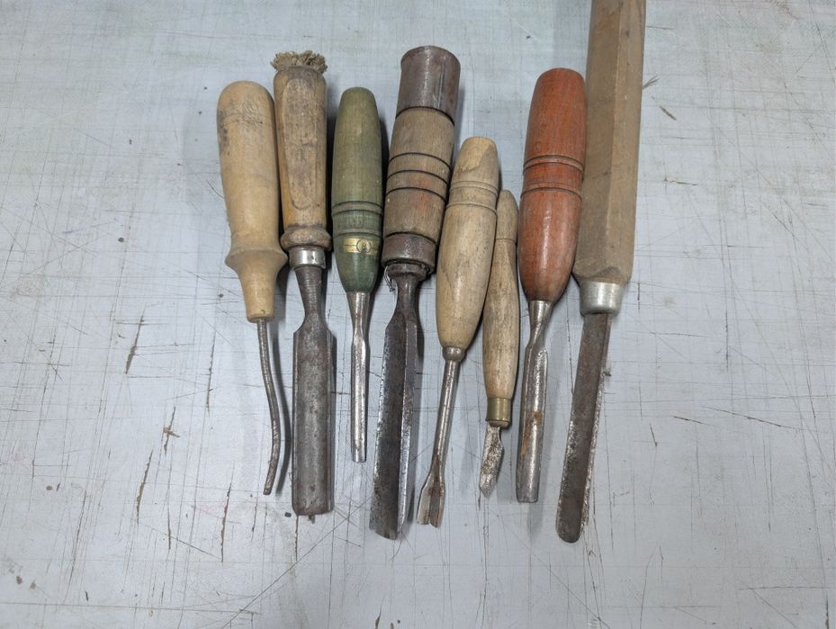 Dłuta do drewna rzeźbienia oryginalne dobra stal