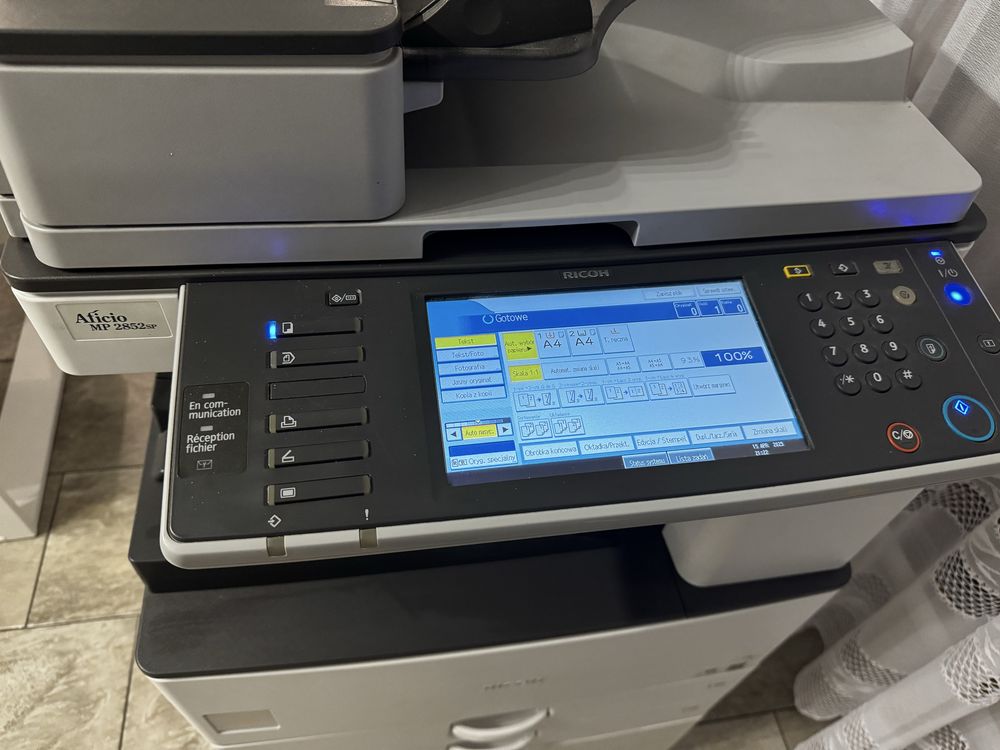 Ricoh Aficio MP 2852SP kserokopiarka, urządzenie wielofunkcyjne