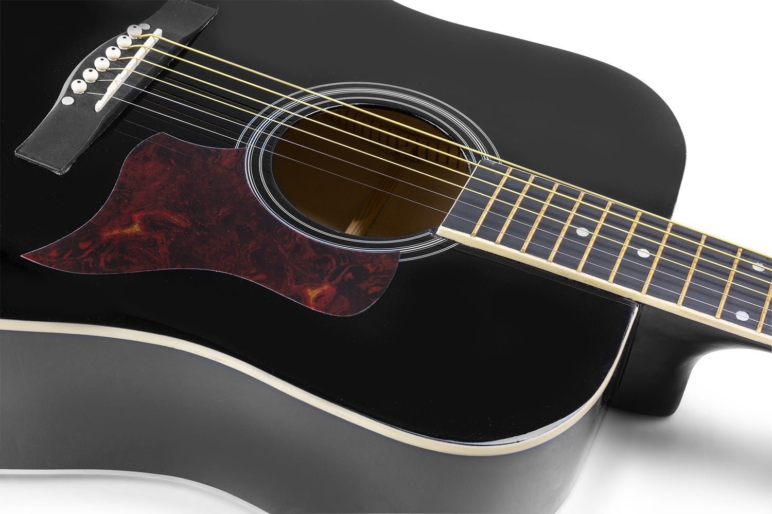 Zestaw Gitara Akustyczna MAX SOLOJAM + Statyw + pokrowiec i akcesoria