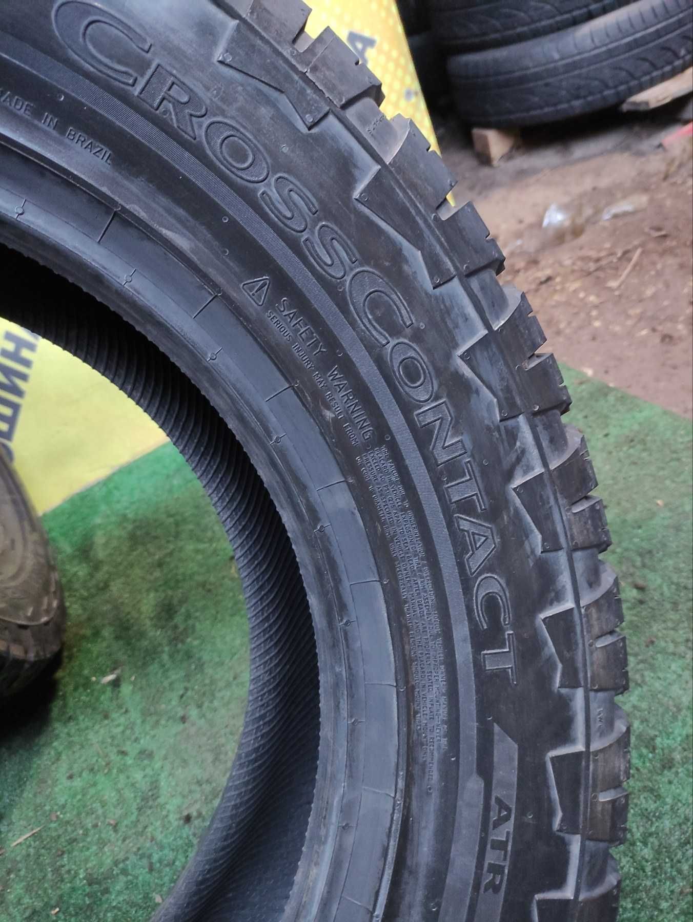 Шини Continental CrossContact ATR 265/60R18 Пара Болото Нові Оригінал