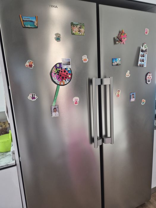 Frigorifico americano a funcionar