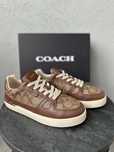 Мужские кроссовки кеды кожанные Coach