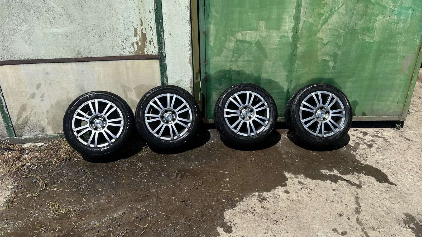 диски з ризиной r16 5x112 б/у Bridgestone
