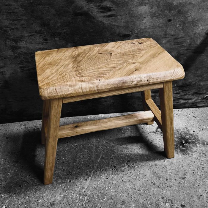Ryczka dębowa , stołek, taboret