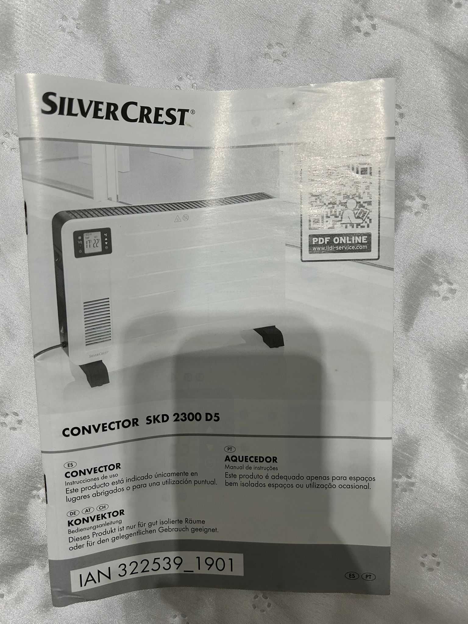 Aquecedor de chão