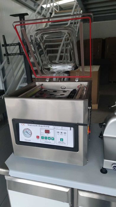 Maquina profissional de embalar a vacuo barra 40cm - 20m3 tiragem