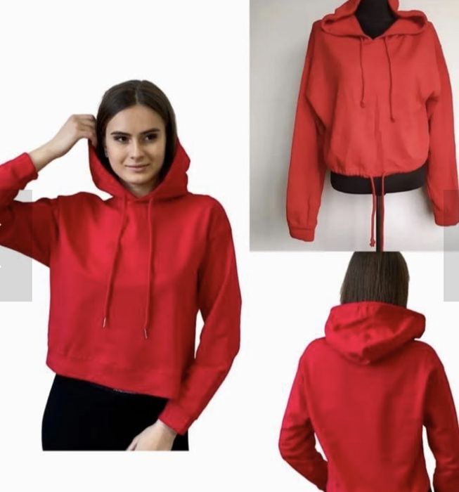 Худи красного цвета