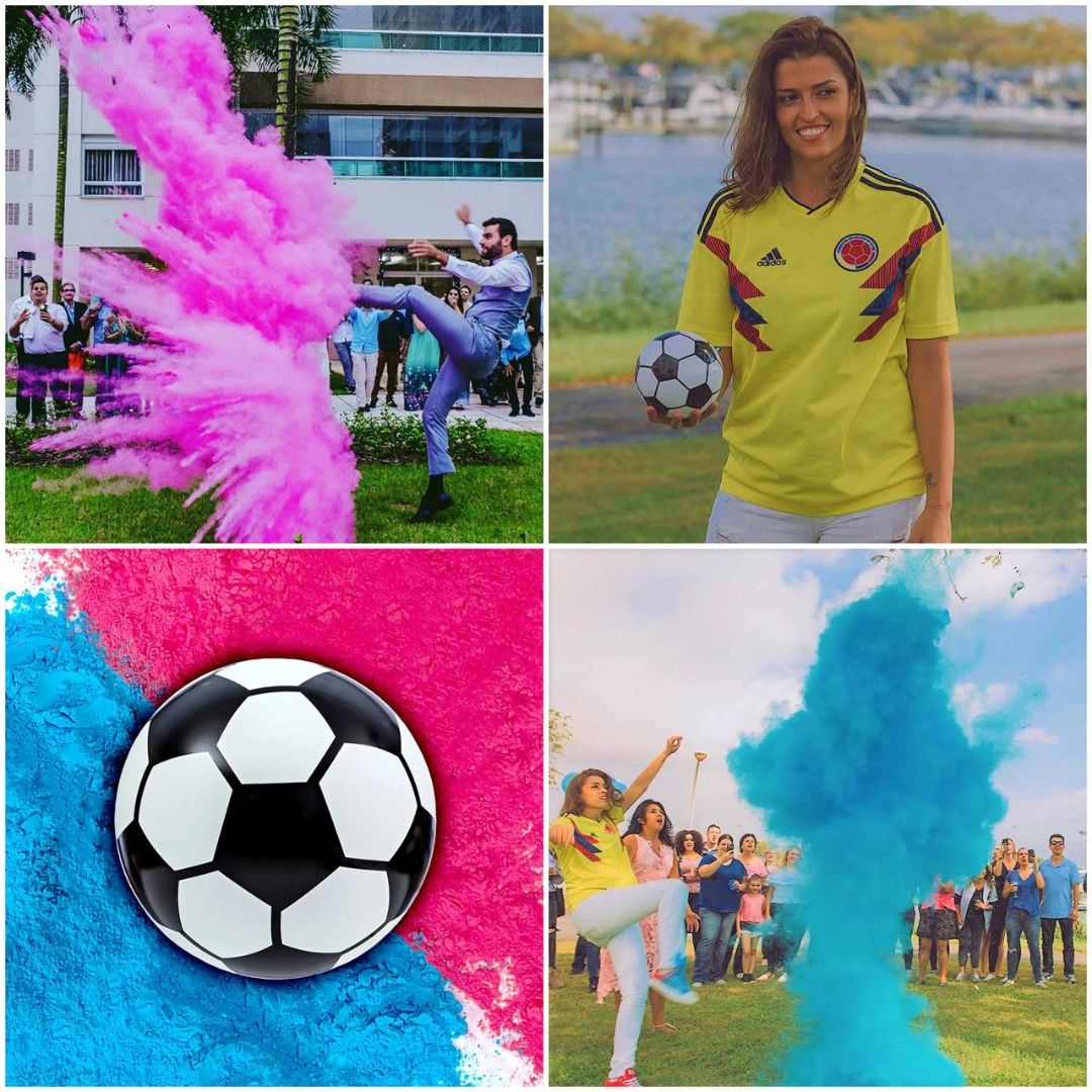 Chá Revelação Bola colorida