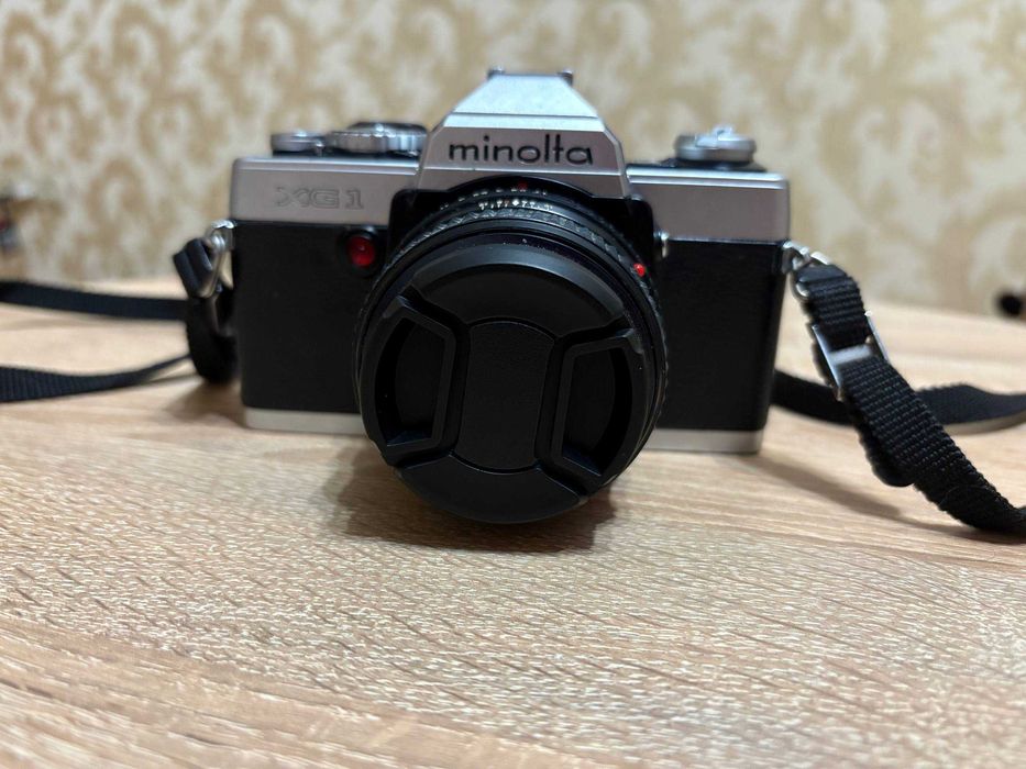 Пленочный фотоаппарат Minolta XG1 + объектив MD Rokkor 50mm f1.7