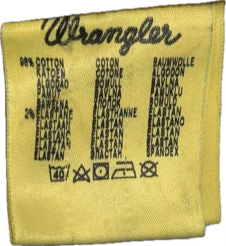 Wrangler Texas Stretch W30 L34 męskie niebieskie jeansy