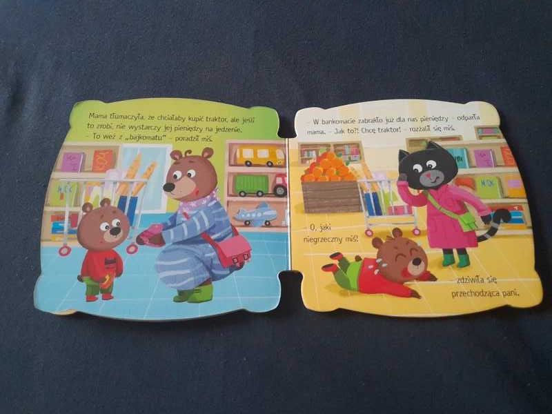 Książka Mały miś chce mieć i już