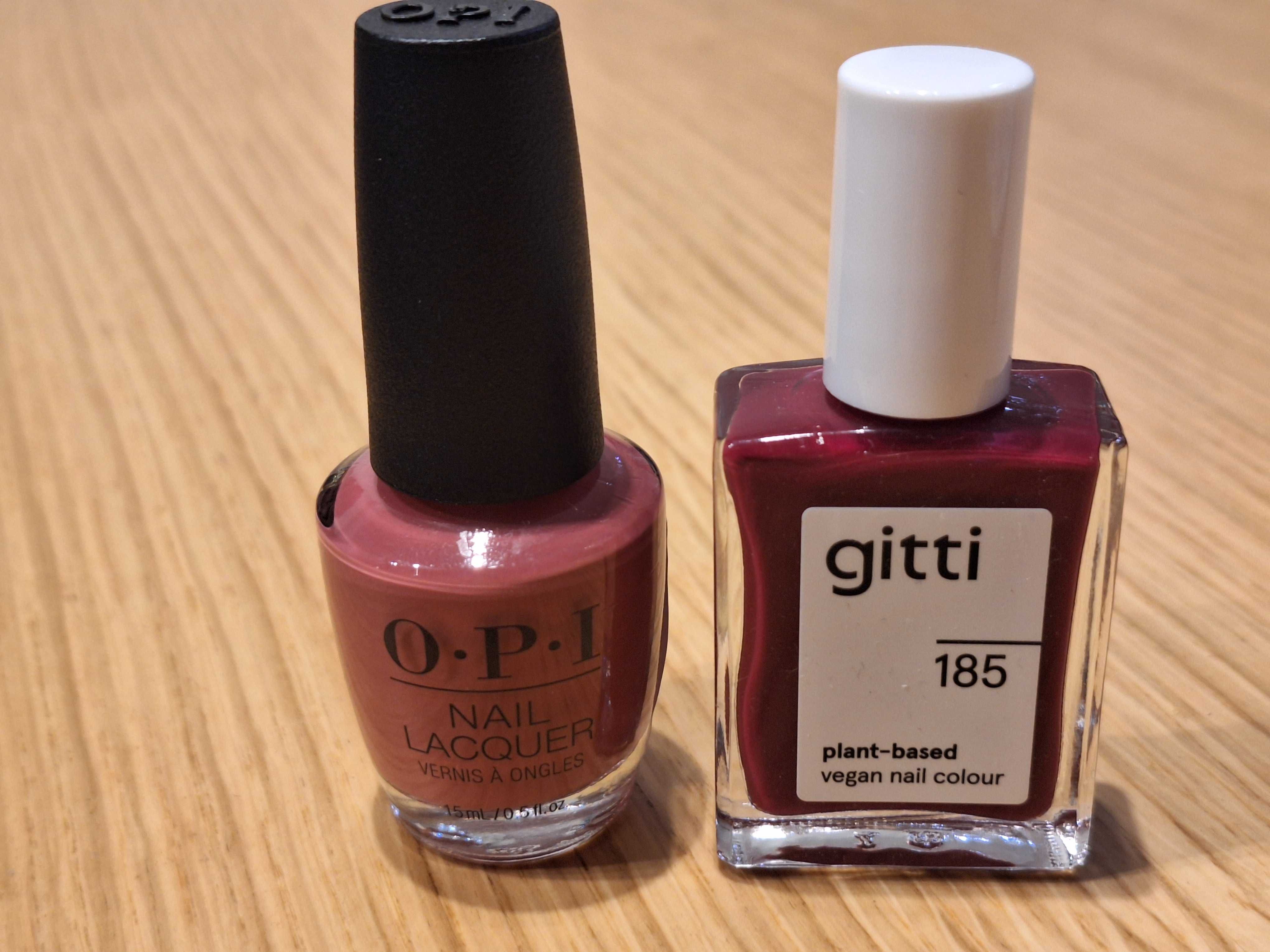 Opi lakier Aurora Berry-alis i Gitti nr 185