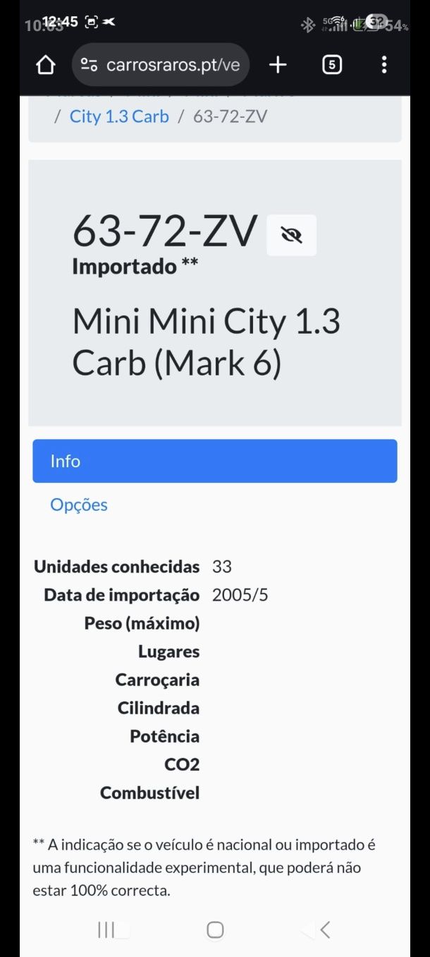 Mini sprite 1275 de 1994