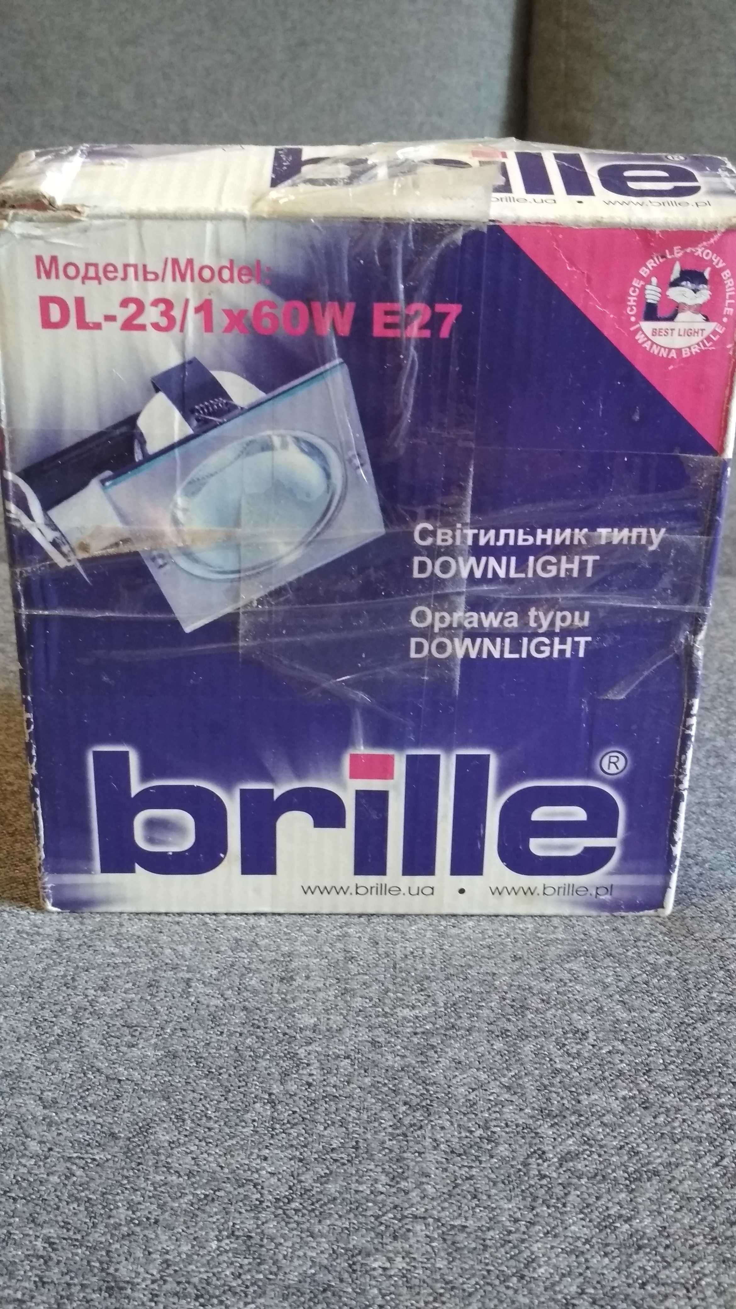 Продам Светильник brille DL-23/1х60w E27