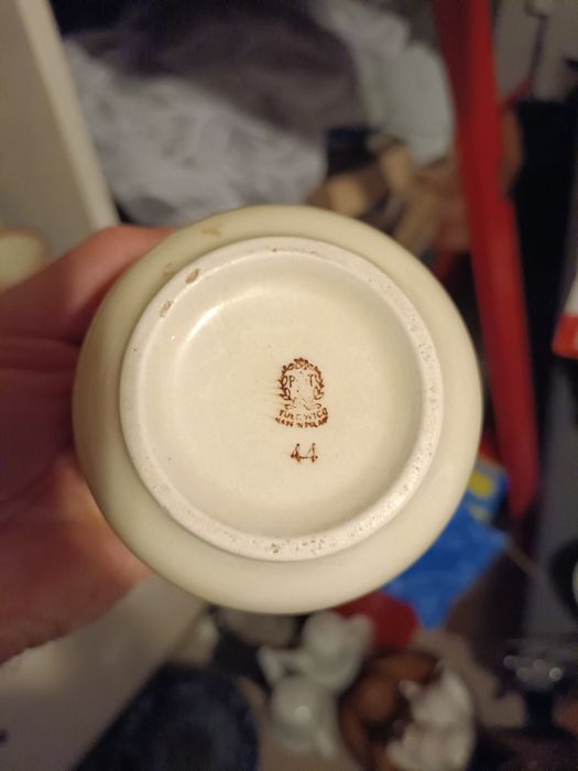 Kubki plus talerzyki PRL Tułowice