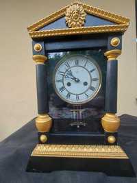 Stary zegar kominkowy Junghans  zdobiony nr 22