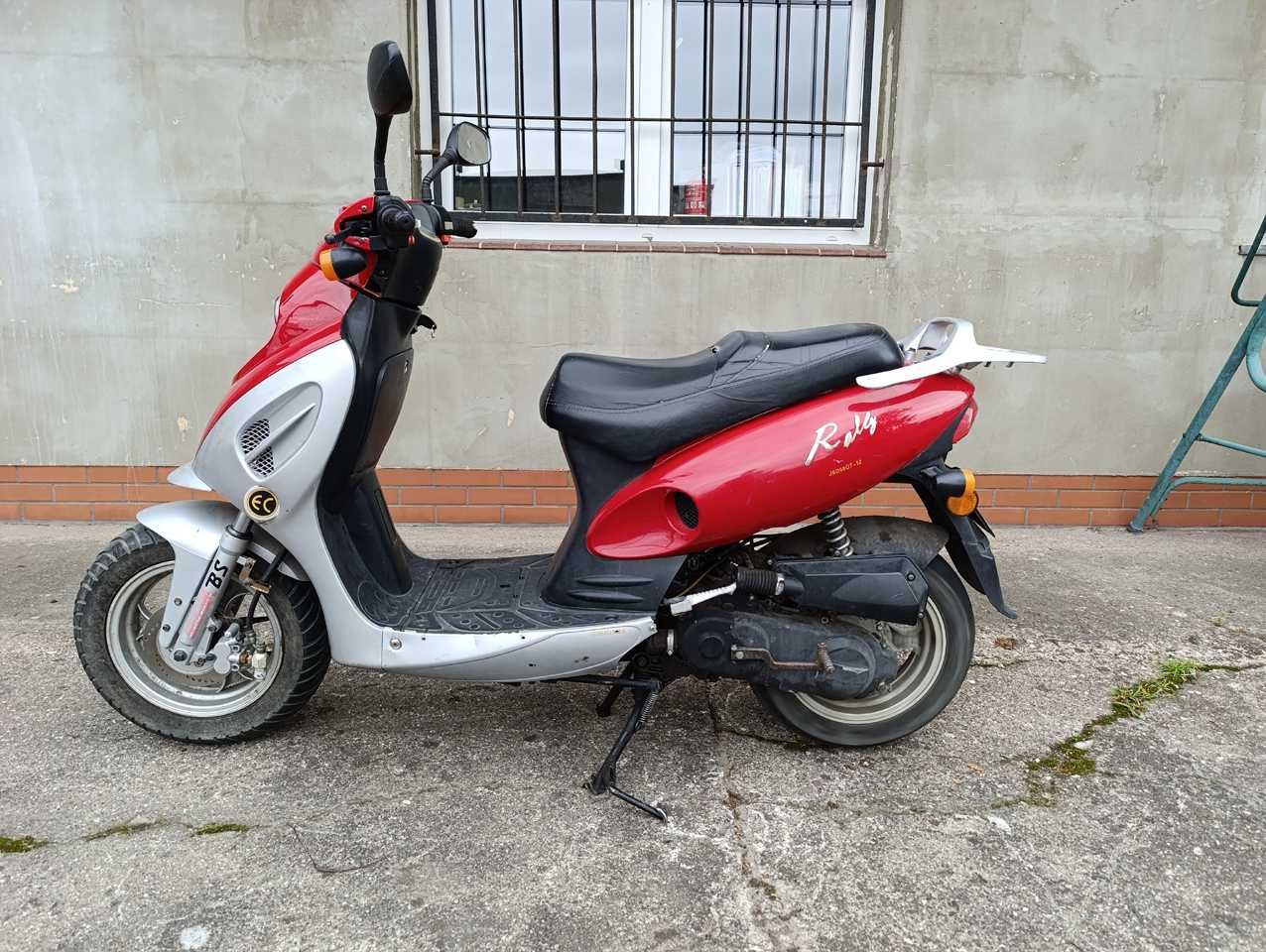 skuter KYMCO TopBoy, 50cm, 4 suw, 7400km przebiegu, stan BDB,