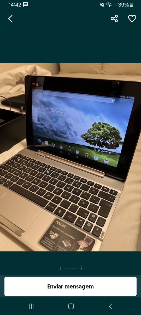 Surface asus impecavel