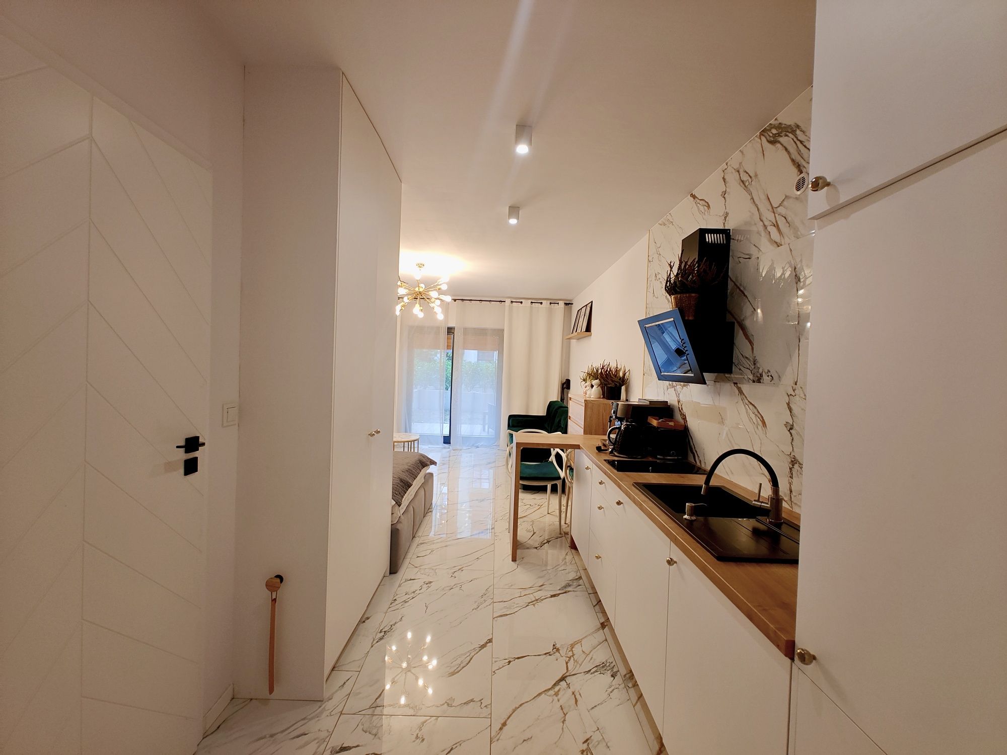 StudioAnglel City apartament z ogrodem Spa /silownia