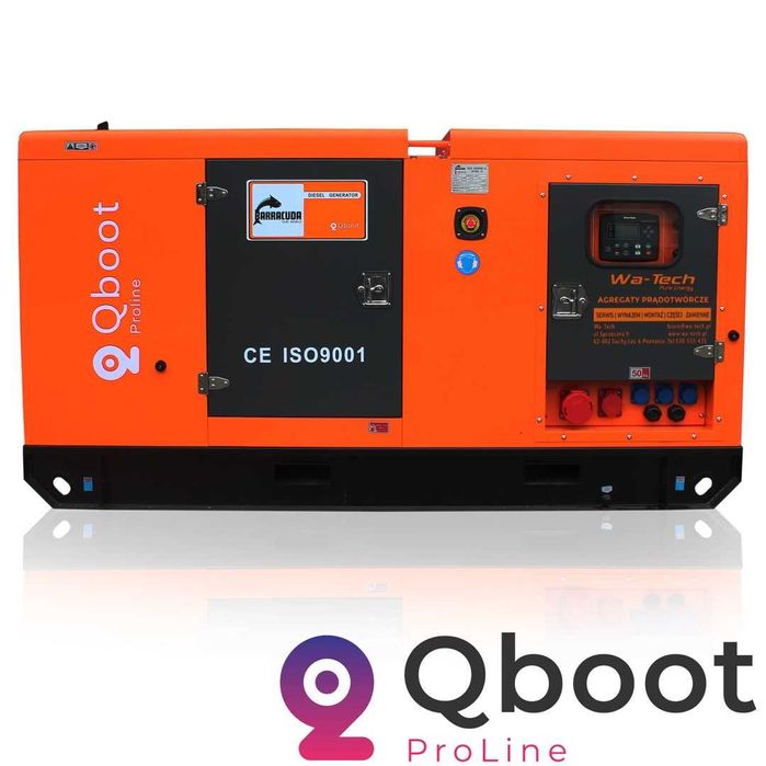 Agregat prądotwórczy Barracuda 25kW 28kW 30kVA 35kVA Automat ATS + AVR