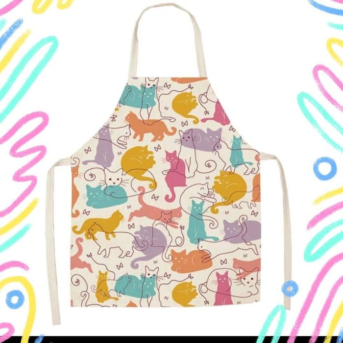 Avental estampado adulto