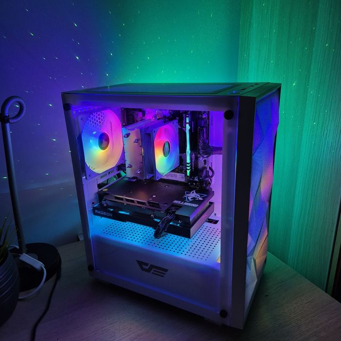 Komputer RX6600XT/rtx3060ti/R5 5500/16gb ram/Gamingowy Okazja gwarancj