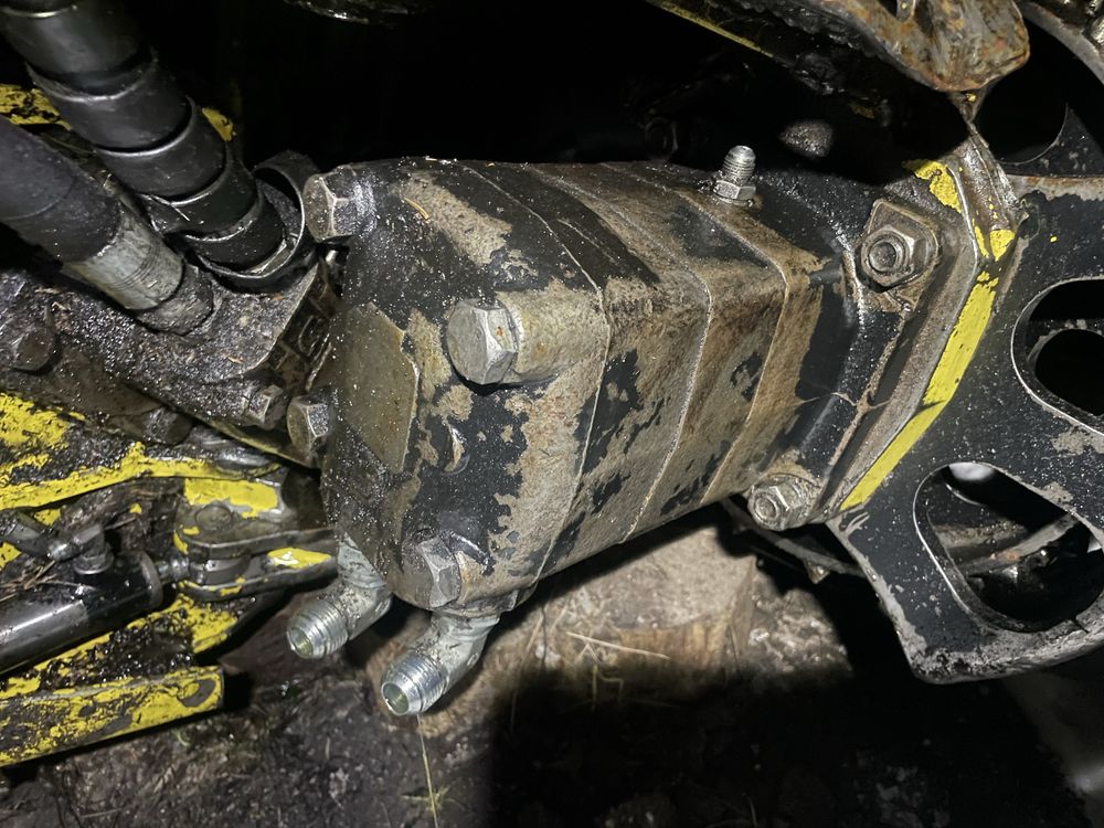 Głowica H 745 John Deere hydromotor Rolka osłony