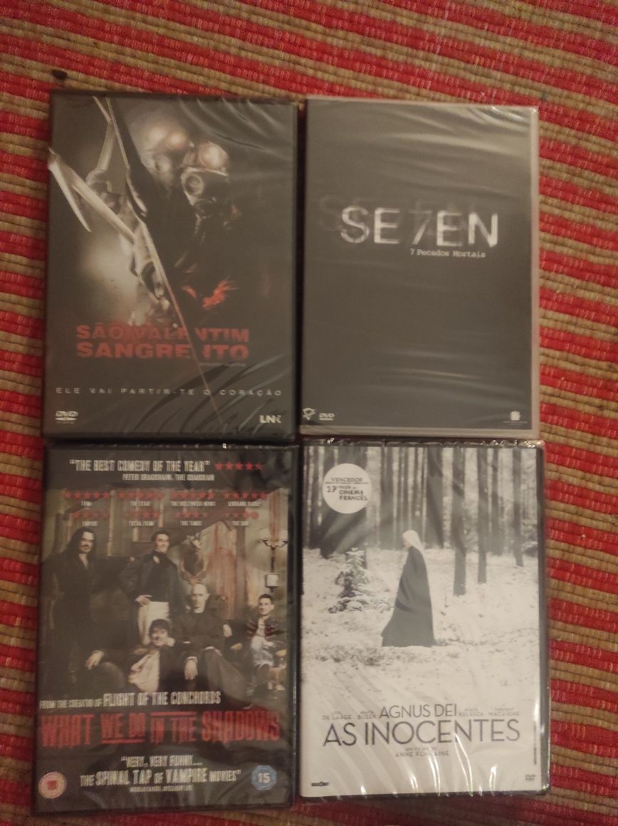 DVDs novos e embalados 5€