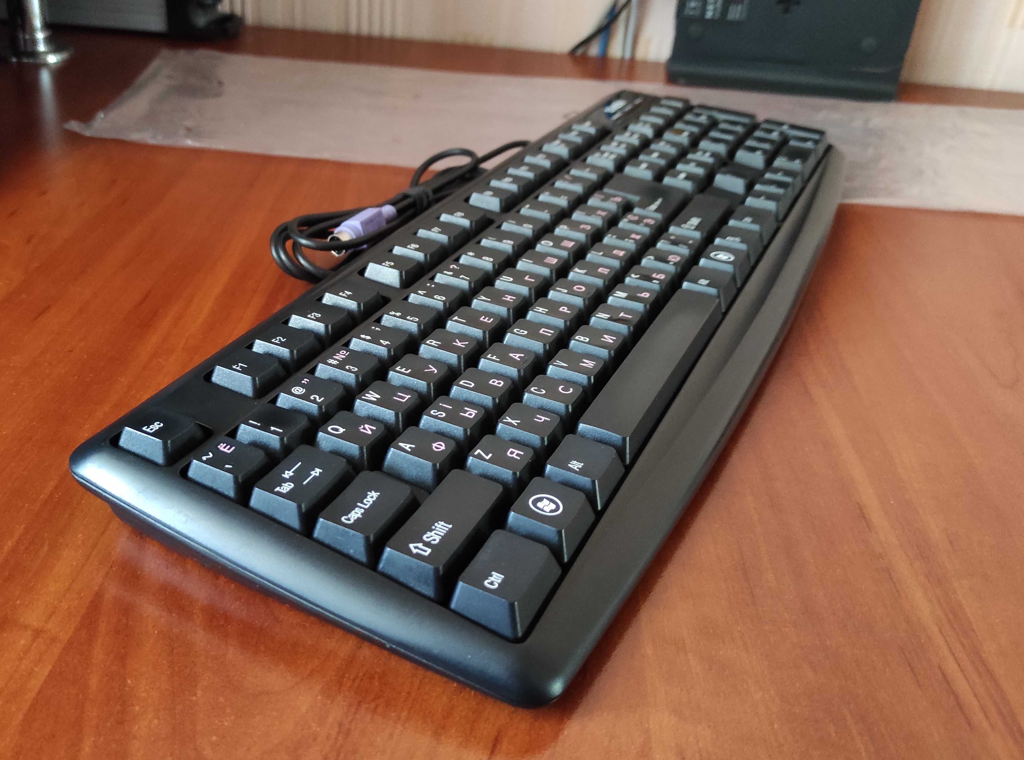 клавиатура Sven Standard 600 Black PS/2 (eng/rus/ukr)