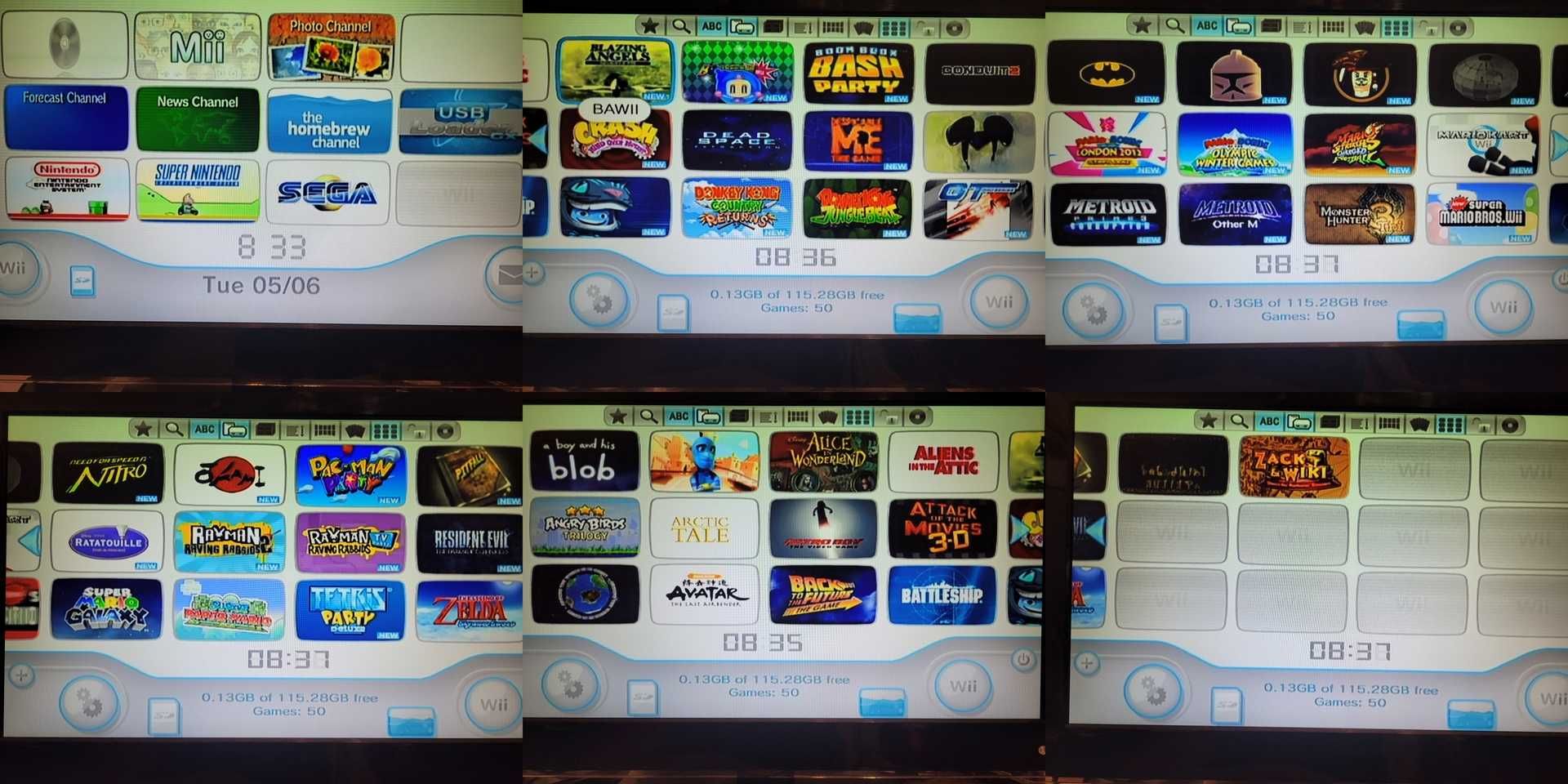 Konsola Wii Softmod Hity Retro NES SNES SEGA